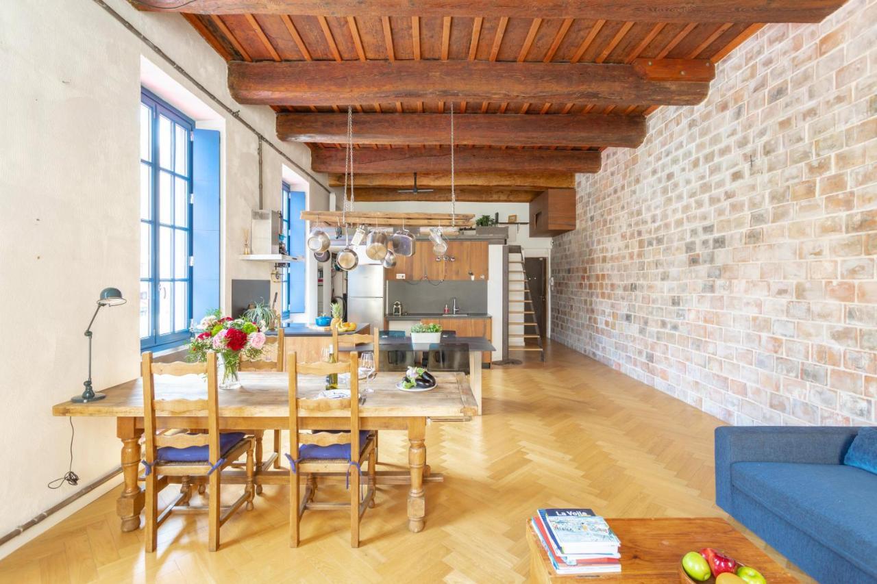 Sunny Stylish Spacious Loft In Old-Port Marseille Extérieur photo